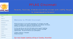 Desktop Screenshot of pflagcinci.org
